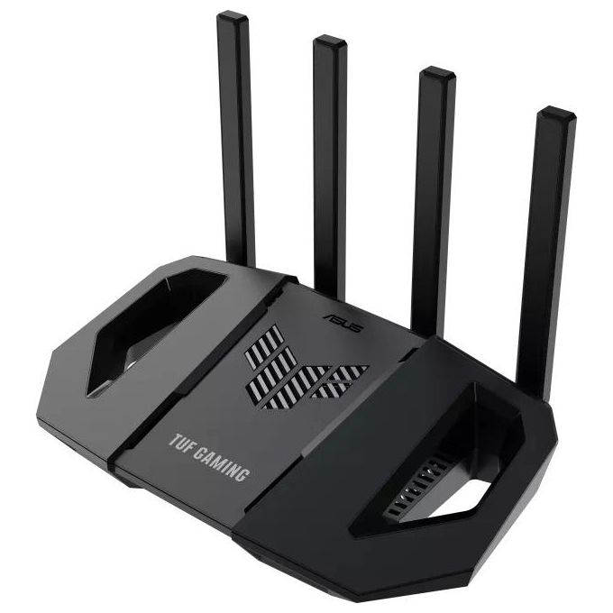 ASUS TUF-BE3600 Router Wireless Gigabit Ethernet Dual-Band (2.4 GHz-5 GHz) Nero