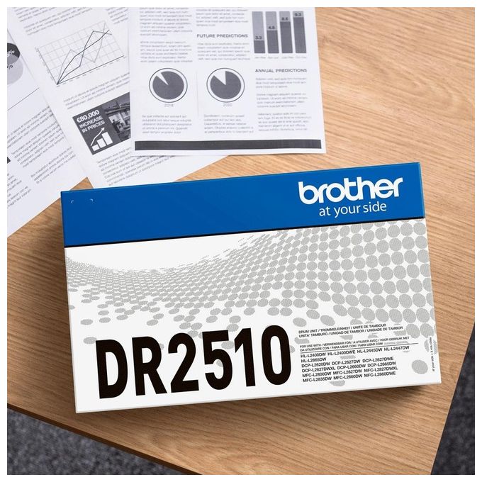 Brother DR-2510 Tamburo originale da ca. 15.000 pagine