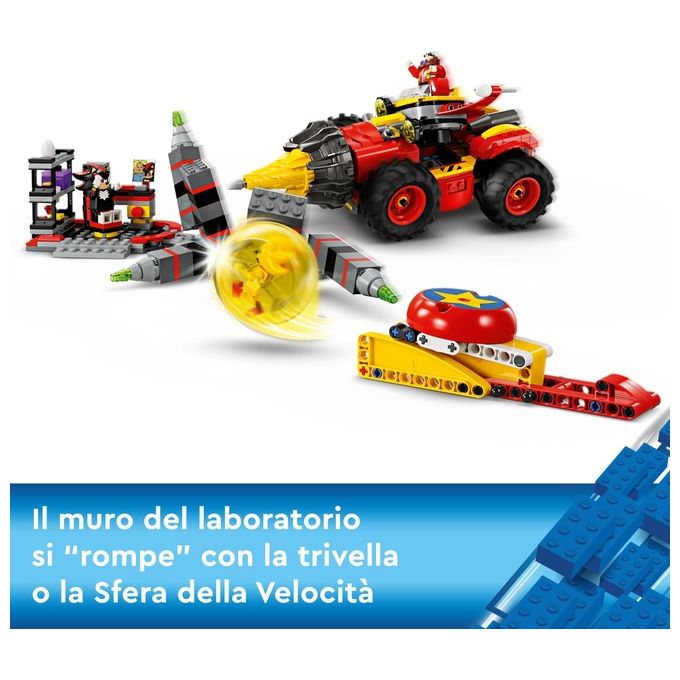 LEGO Sonic Super Sonic Vs. Egg Drillster