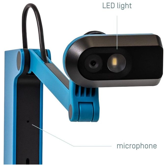 IPEVO VZ-X Telecamera per Documenti 8MP HDMI e USB Visualiser