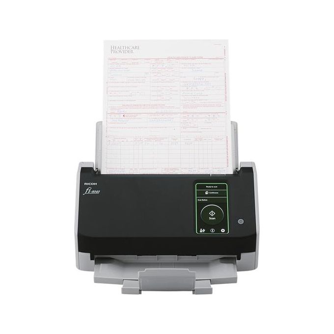 Fujitsu Ricoh fi-8040 ADF  Scanner ad Alimentazione Manuale 600x600 DPI A4 Nero-Grigio