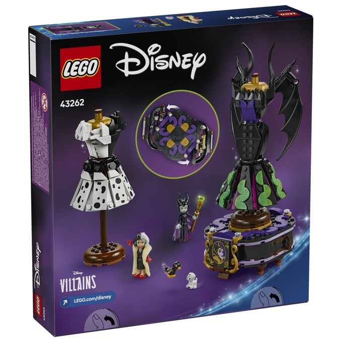 LEGO Disney Classic Abiti di Malefica e Crudelia De Mon