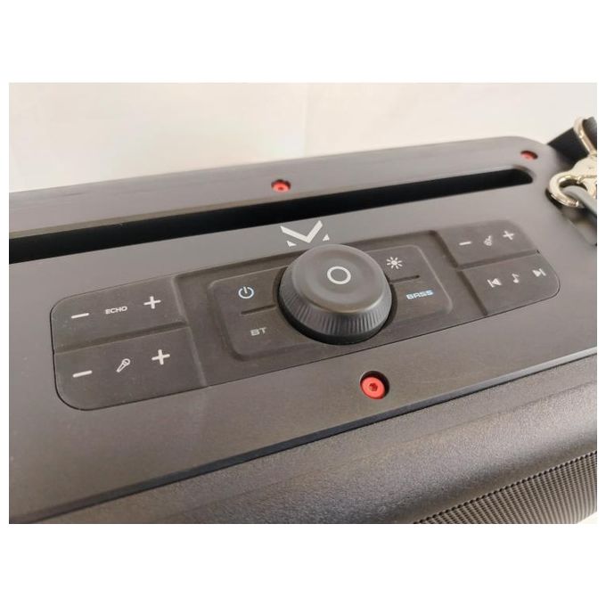 Majestic FIRE 39 Speaker Wireless audio 5.3 con Luci LED multicolor e Batteria Ricaricabile