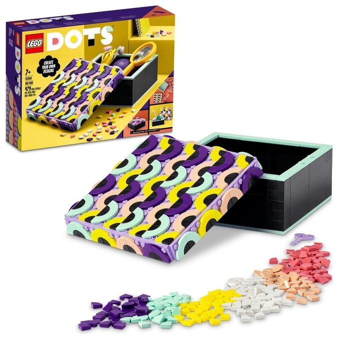 LEGO Dots My Big Box Set Creativo per Realizzare Gioielli e Decorazioni Personalizzate