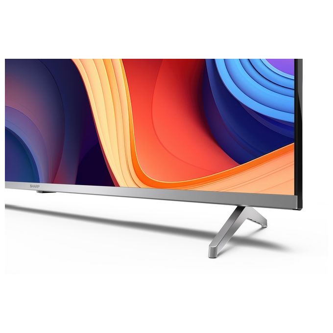 Sharp 55GP6260E Tv QLed 55'' Ultra Hd 4k Google Smart Tv Qd Dvb-t T2 C S S2 Hevc