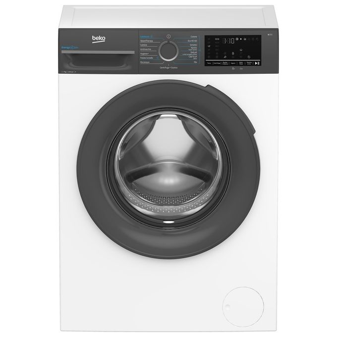 BEKO BMEUWSU4721A Lavatrice a carica frontale Slim 7 Kg Classe a Centrifuga 1200 giri Inverter Vapore EnergySpin