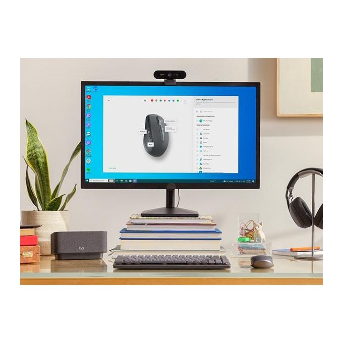 Logitech MX Anywhere 3S for Business Mouse Ufficio Mano Destra RF senza fili  Bluetooth Laser 8000 DPI