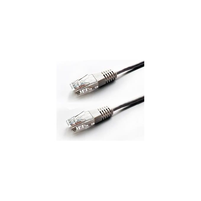 Atlantis Land P019-LN_6-U-0A Cavo di Rete Bianco 0.5mt Cat6 U-UTP (UTP)
