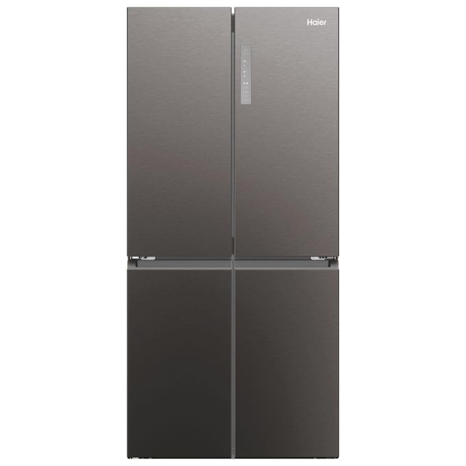Haier Cube 83 serie 3 HCR3818ENMD Frigorifero 4 porte 467Litri Classe E No Frost H181.5 Platinum Inox