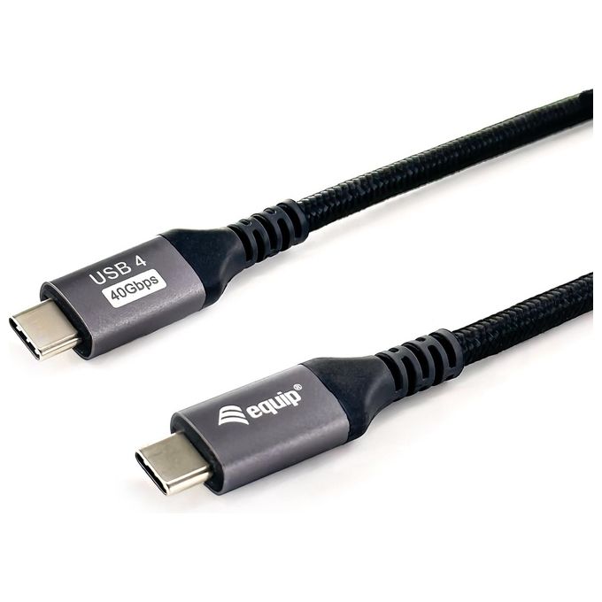Equip Cavo Usb Usb4 Gen 3x2 2mt Usb C Nero