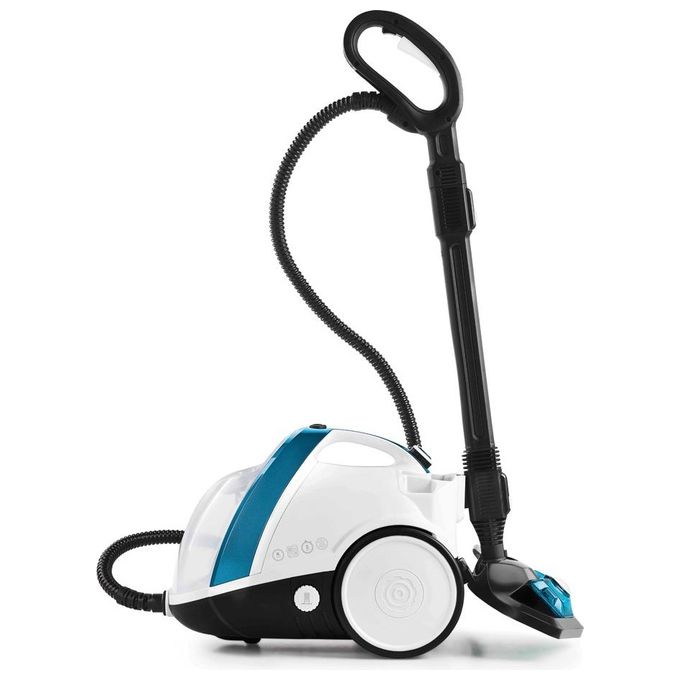 Polti PTEU0276 Vaporetto Smart 100 B Pulitore a Vapore 1500 W 4 bar 110 g-min autonomia illimitata colore Bianco Blu