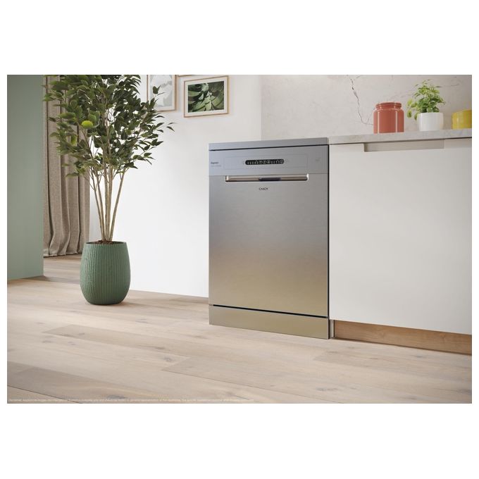 Candy RapidO' CF 3C7L1S Lavastoviglie Libera Installazione 13 Coperti Classe Energetica C