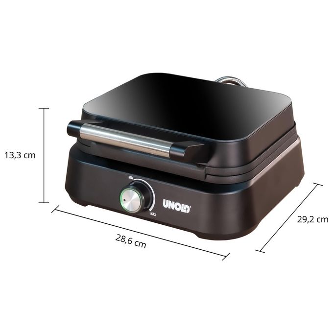 Unold 48275 piastra per waffle doppia Bruxelles