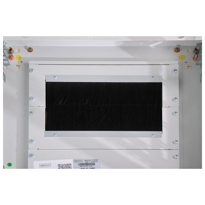 Digitus armadio 22 unita'  da pavimento linea professionale (a)1200 x (l)600 x (p)600 mm. colore grigio chiaro