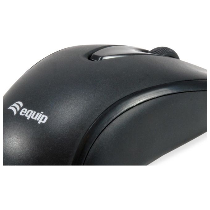 Equip 245116 Mouse Ufficio Ambidestro Usb Tipo-C Ottico 1200 Dpi