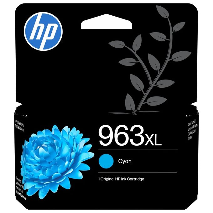 HP 963xl Cartuccia d'Inchiostro Originale Alta Capacita' Ciano