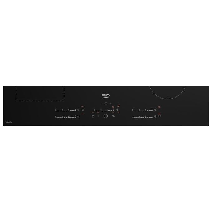 BEKO HII85720UFT Piano Cottura Nero da Incasso 80cm a Induzione 5 Zone