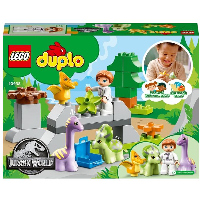 LEGO Jurassic World l'Asilo Nido dei Dinosauri