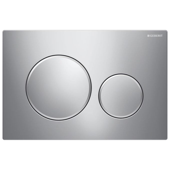 Geberit Sigma20 New Placca 2 Pulsanti Cr-Sat-Cromo