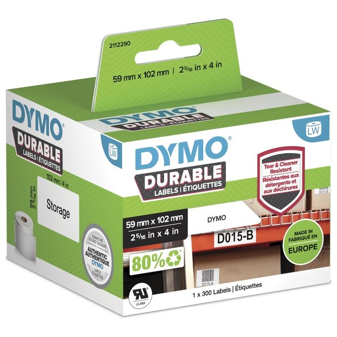 Dymo Confezione 300 LW Durable 59x102