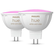 Philips Hue White and Color Ambiance MR16 Faretto Connesso Confezione da 2