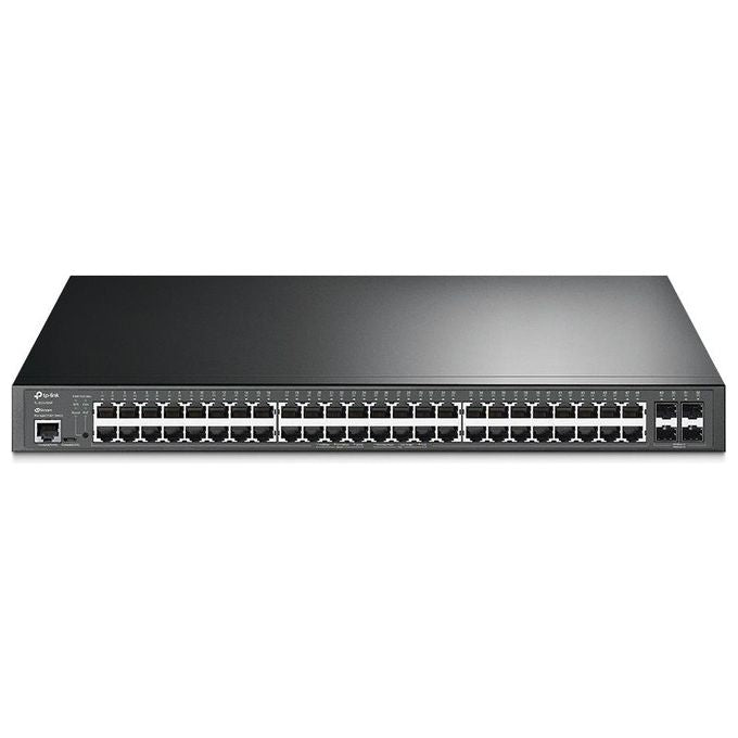 TP-Link TL-SG3452XP Switch di Rete Gestito L2 Gigabit Ethernet 10-100-1000 Supporto Power Over Ethernet 1U Nero