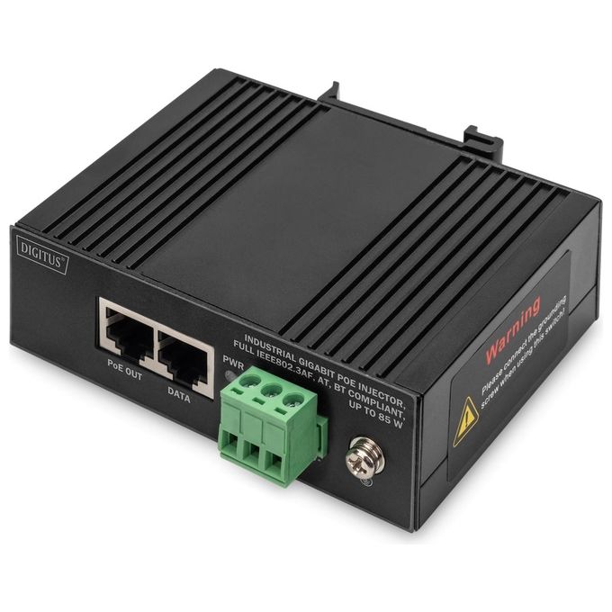 Digitus DN651141 Iniettore Gigabit Ethernet Poe Industriale