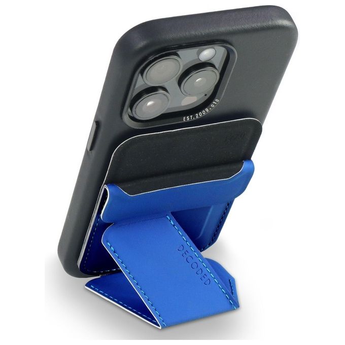 Decoded Silicone MagSafe Card Stand Sleeve Galactic Blue
