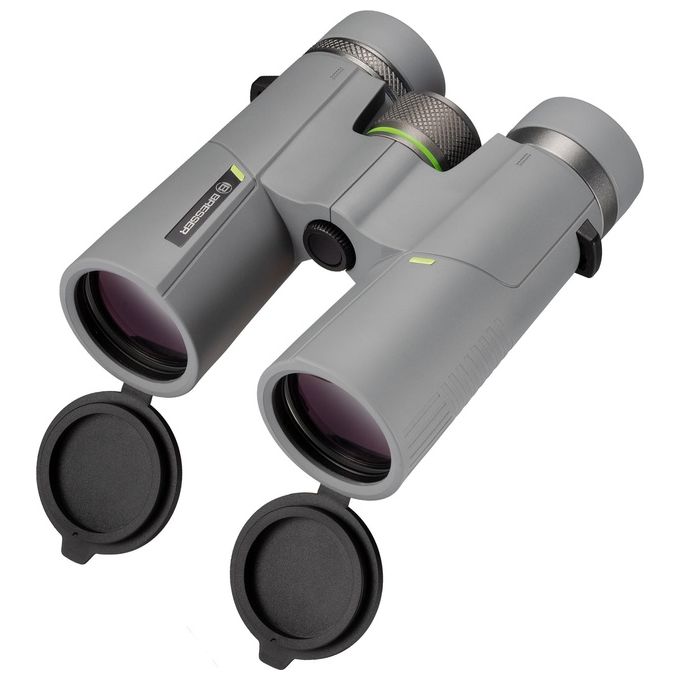 Bresser Wave Binocolo 8x42 Ideale per Osservazioni Naturalistiche e Sportive