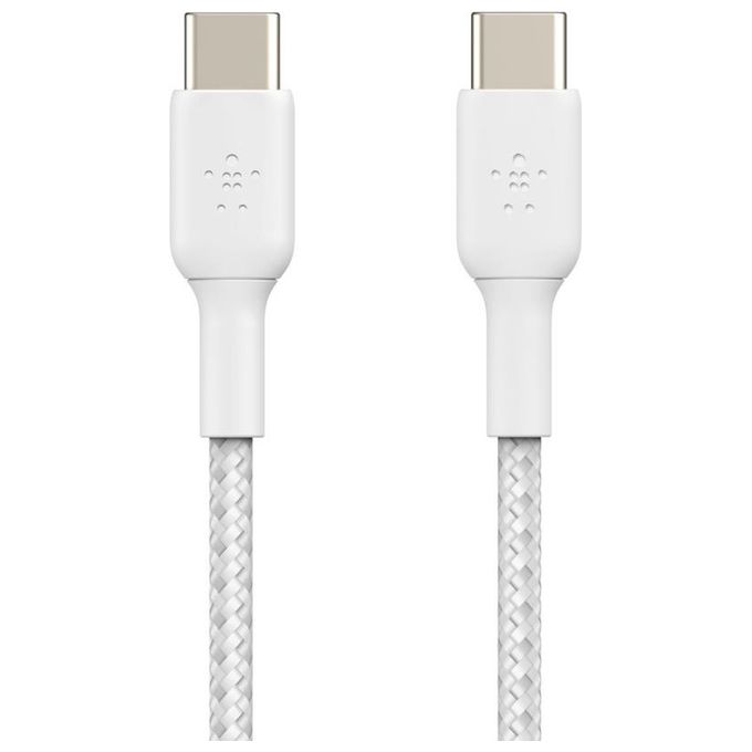Belkin CAB004BT1MWH Cavo USB 1mt USB-C Bianco