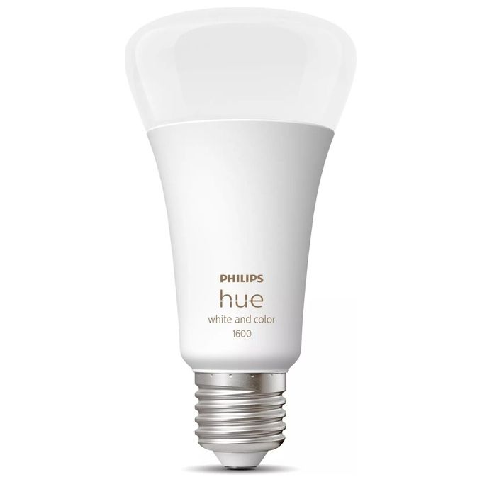 Philips 8719514288157 Hue White and Color Ambiance Lampadina Smart LED E27 A67 15W 1521lm 2000-6500K Dimmerabile Bluetooth Zigbee colore Bianco