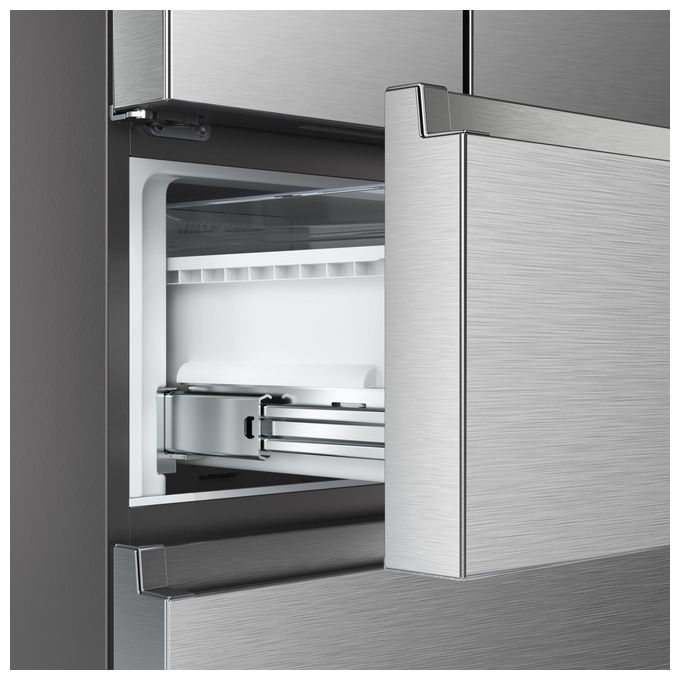 Hisense RF632N4BCE Frigorifero French Door 485 Litri Profondita' 70 Cm Total No Frost Classe E Inox