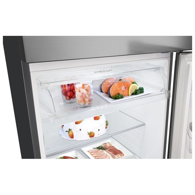 LG GTBV44PYBK - Frigorifero Doppia Porta 438 L, Total No Frost, (178 × 70 × 73 cm), Inox