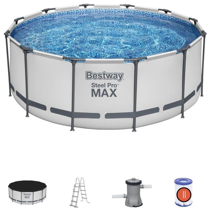 Bestway Piscina Steel Pro Max Cm. 366X122 con Pompa