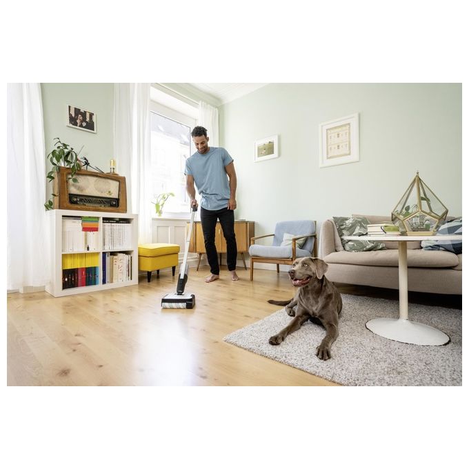 Karcher Lavapavimenti FC 2-4 Cordless con Batteria 4V intercambiabile
