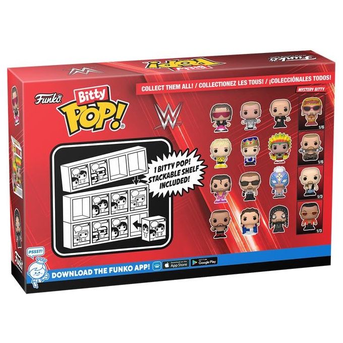 Funko Pop! Bitty Pop 4 Pack Wwe Razor Ramon
