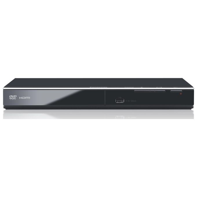 Panasonic Lettore DVD DVD-S700EG-K Nero Riproduzione HD e Upscaling 1080p