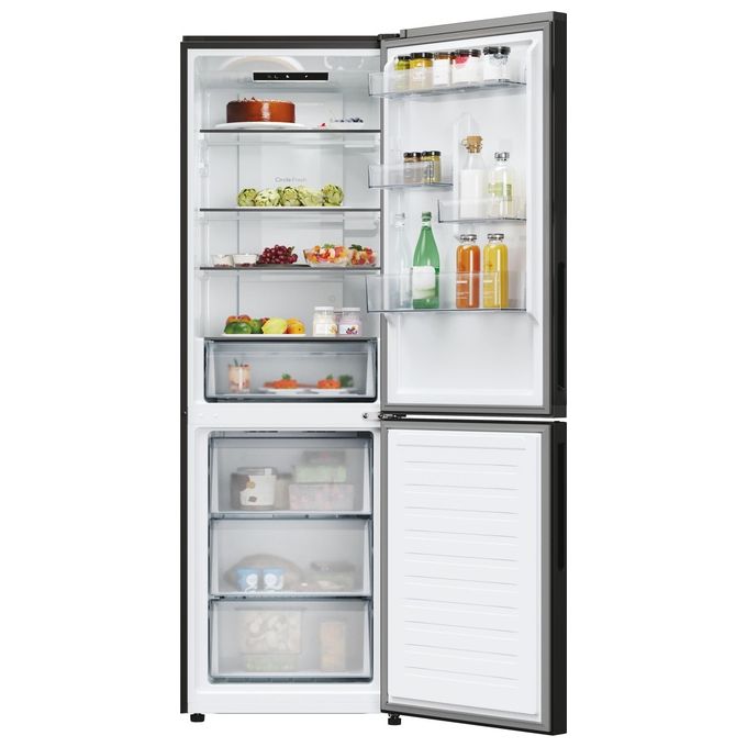 [ComeNuovo] Candy CNCQ2T618EB Frigorifero Combinato Capacita' 355 Litri Classe energetica E Raffreddamento No Frost colore Nero