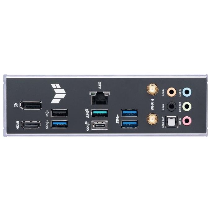 ASUS TUF Gaming B760-PLUS WiFi Scheda Madre Intel B760 LGA 1700 ATX DDR5 PCIe 5.0 3 Slot M.2 WiFi 6E USB 3.2 Gen 2 Type-C Nero