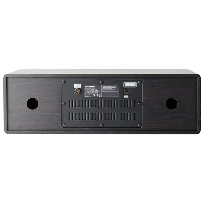 Panasonic SC-DM202EG-K Sistema Stereo Compatto Micro HiFi con CD Nero