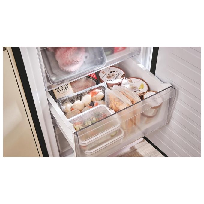 [ComeNuovo] Candy CNCQ2T618EB Frigorifero Combinato Capacita' 355 Litri Classe energetica E Raffreddamento No Frost colore Nero
