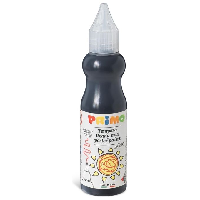 Primo Bottiglia 50ml Tempera Nero