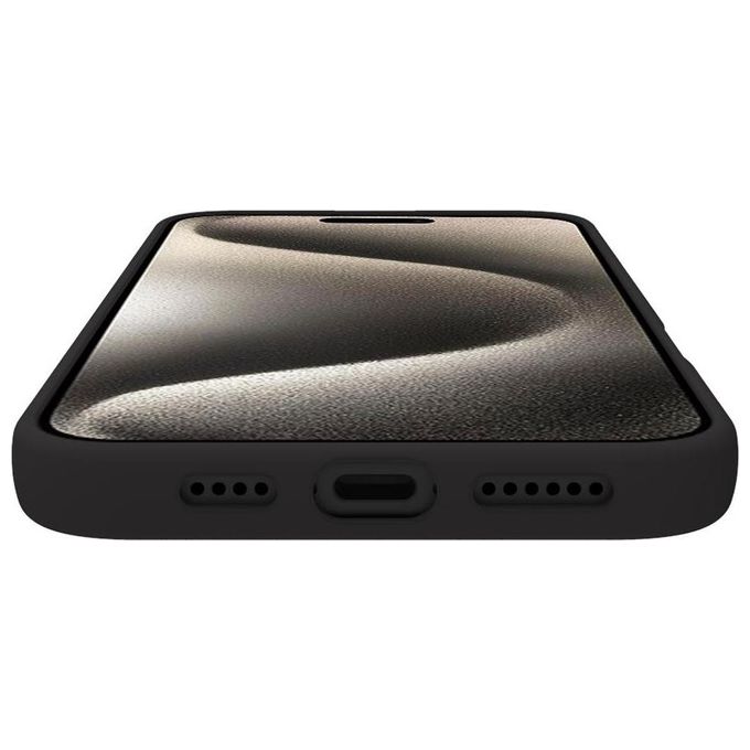 Celly Cromo Cover per iPhone 16 Plus Nero