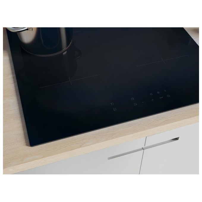 Candy CI64248CTT - Piano cottura a induzione, 59 cm, 4 zone, Power Management, controllo touch, Nero