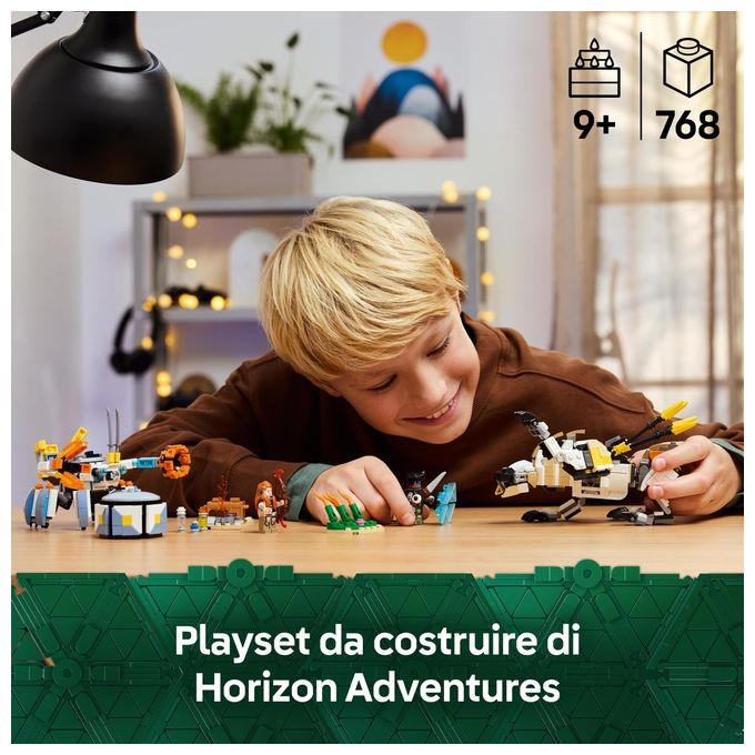 LEGO 77037 Horizon Adventures Set da Costruzione con 2 Minifigure e 2 Robot Giocattolo 768 Pezzi colore Multicolore