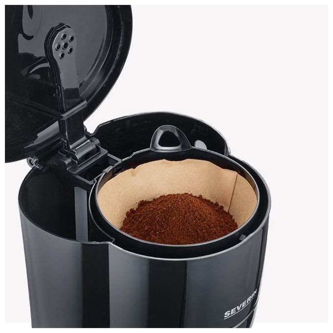 Severin KA 4320 Macchina Caffe' Americano con Filtro Permanente Nero