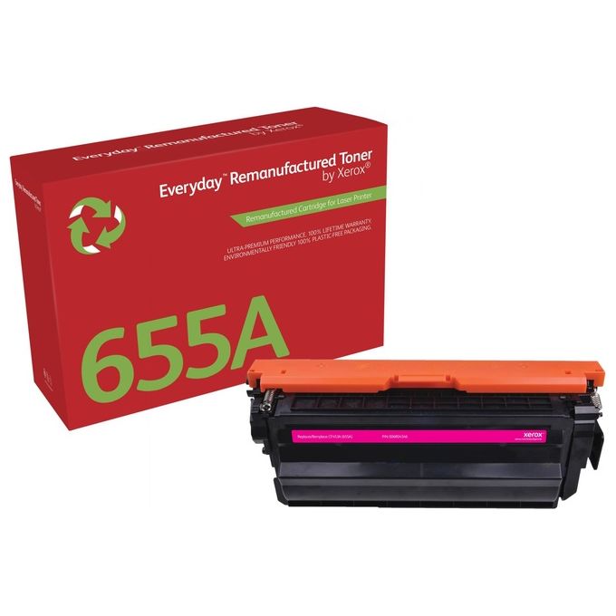 Xerox Everyday Toner Magenta Compatibile con HP 655A CF453A Resa Standard