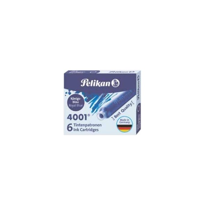Pelikan Confezione 10 Cartucce Stilografiche Blu Roy