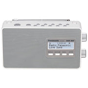 Panasonic Radio 2w Fm-rds 87.5-108mhz Dab+ Lcd Bianco