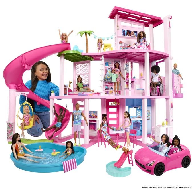 Mattel Playse Barbie Casa dei Sogni con Luci e Suoni